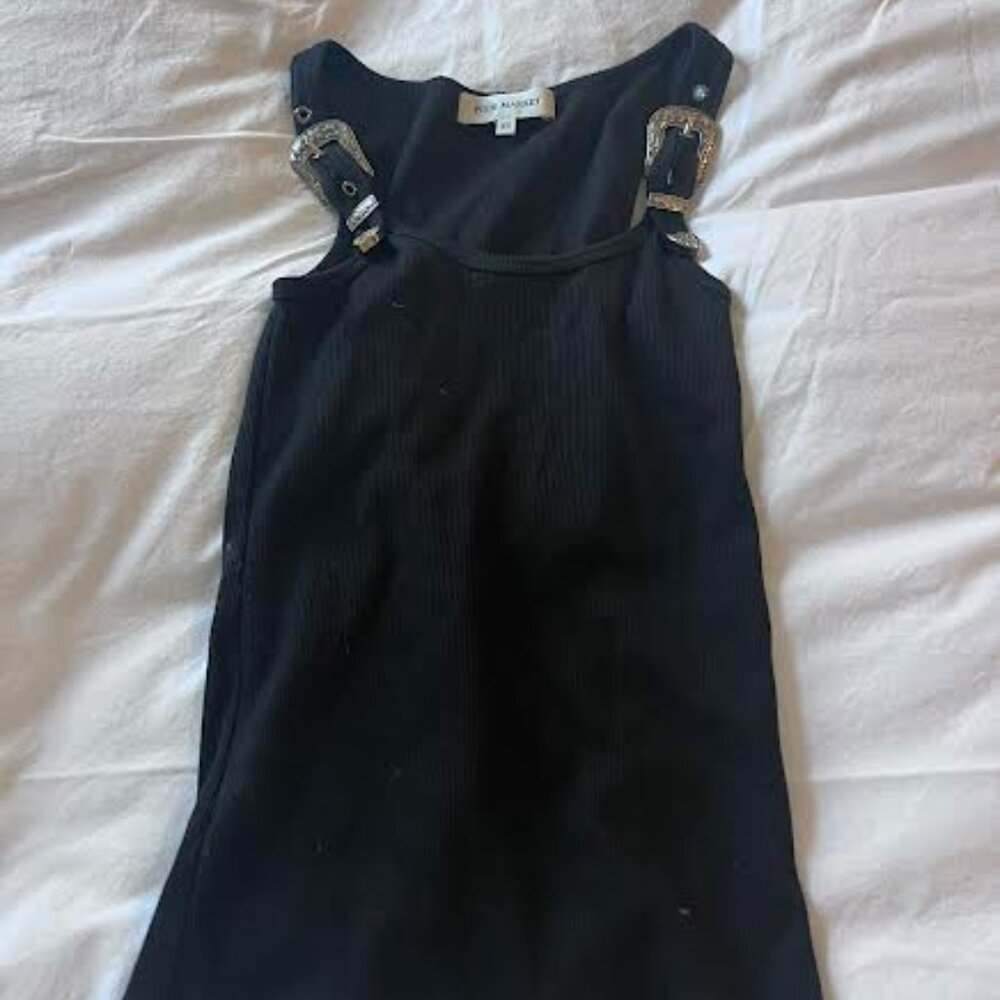 Pixie Market Owen Western Belt Tank Top